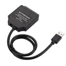 USB 3.0 To SATA 22 Pin 2.5 Inch Hard Disk Drive SSD Adapter Connector Lead Cabl`