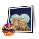 DIY Diamond Painting Kits Full Round Drill Cartoon Cattle Mosaic Home Decor