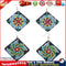 5D DIY Diamond Painting Earrings Double-sided Square Drop Earrings (RZ013) Newly