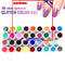 Gel Nail Polish Kit - 36 Colors Perfect Nail Polish for DIY Nails Art Decoration