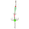 Double Row Fishing Cuttlefish Hook Carbon Steel Squid Hook Tackle (Pink)