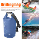 Waterproof Pouch Dry Sack for Drifting Swimming Trekking Bag (Blue 10L)