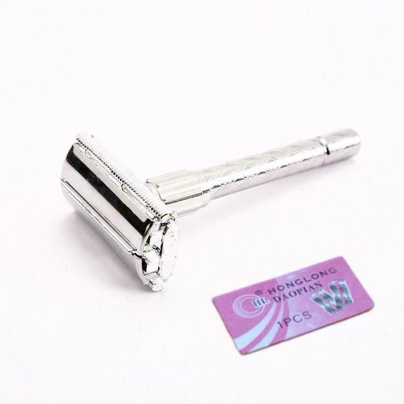 Old-Style Classic Safety Men Double Edge Shaving Hair Razor Hot Shaver E4Q E6B4