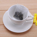 50pcs Portable Nylon Empty Tea Bag Seal Filter String Tea Bag(7X9cm) Newly
