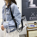 Fashion Female Summer PVC Transparent Handbag Clear Women Shoulder Bags Totes