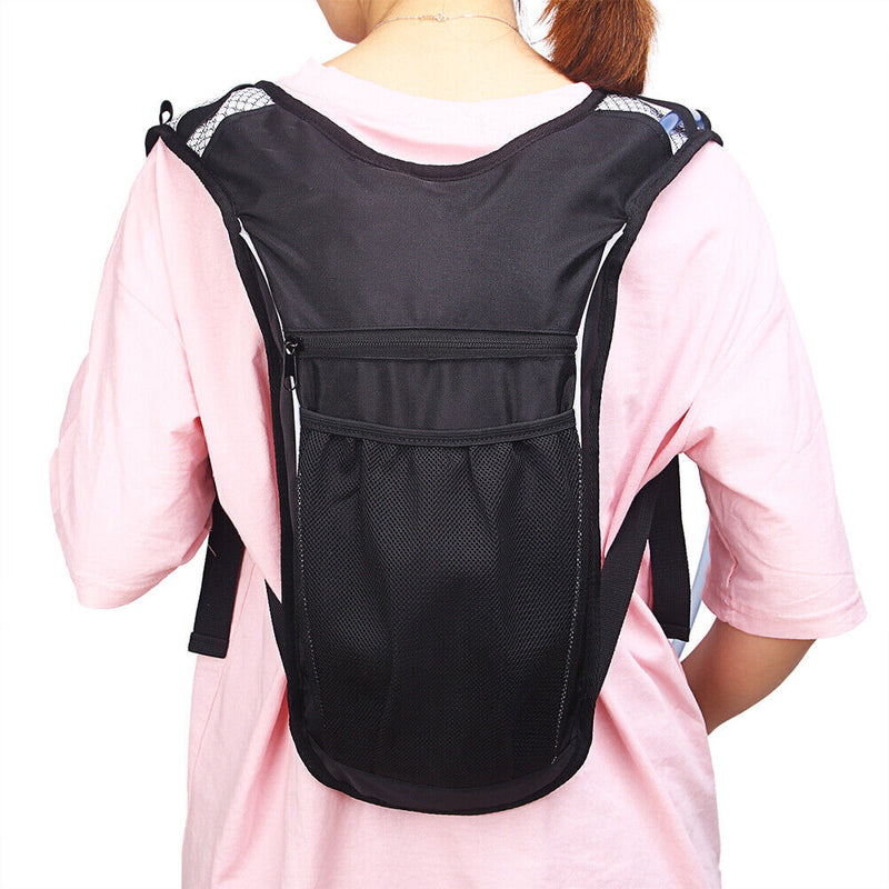 Men Women Bicycle Backpack Hydration Pack No Bladder for Hiking Running Marathon