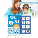 Montessori Baby Quiet Busy Board Toys Early Learning Knowledge Developing T