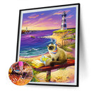 Diamond Painting 5D Full Round Drill Mosaic DIY Various Animals Kit Wall Decor