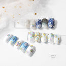 Colorful Gifts Glitter Flakes Snowflake Christmas Manicure Decor Nail Sequins