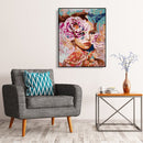 Painting By Numbers Kit DIY Beauty Women Hand Painted Canvas Oil Wall Pictu
