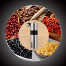 Stainless Steel Coffee Bean Mill Manual Coffee Grinder Adjustable Knob Setting