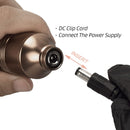 Tattoo Rotary Pen Kits Permanent Double Ring Hexagon Motor (Pen Coffee)