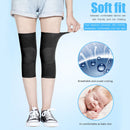 Sports Kneepad Unisex Breathable Yoga Joint Pain Knee Brace Support (Black)