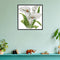 17x17cm Needlework Kit DIY Cross Stitch 14CT Stamped (H453 White Flower)
