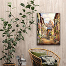 Diamond Painting 5D Full Round Drill Mosaic DIY House Street Kit Wall Decorat