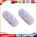 2pcs Plush BB Hair Clips Barrettes Girls Candy Color Hairpin (Light Purple)