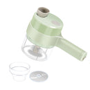 Wireless Food Processor 2 in 1 Electric Vegetable Cutter Set Vegetable Chopper