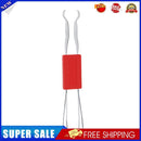 2 in 1 Mechanical Keyboard Key Cap Puller Universal Shaft Removers (Red)