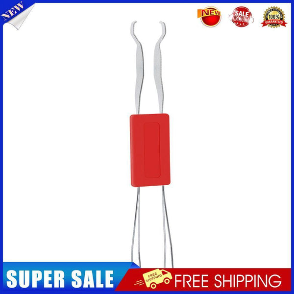 2 in 1 Mechanical Keyboard Key Cap Puller Universal Shaft Removers (Red)