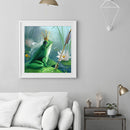 Full Round Drill 5D DIY Diamond Painting Frog Embroidery Cross Stitch Home