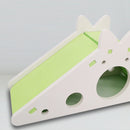 Assembled Hamster Slide Toys Guinea Pig Hamster Cage House Nest (Green) Newly