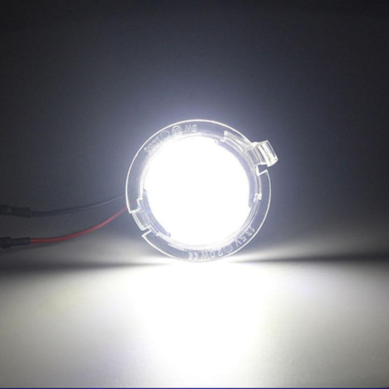 1 Pair LED Under Side Mirror Puddle Lights for Ford F150 Edge Mondeo Explorer