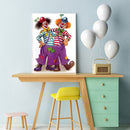 5D DIY clown round diamond painting diamond (B1511)2