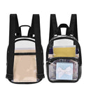 Unisex Students Fashion Transparent Backpack Travel School Women Men Knapsack