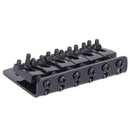 Hardtail Bridge Top Load 65mm Electric Guitar Bridge with 5 Screws (Black)