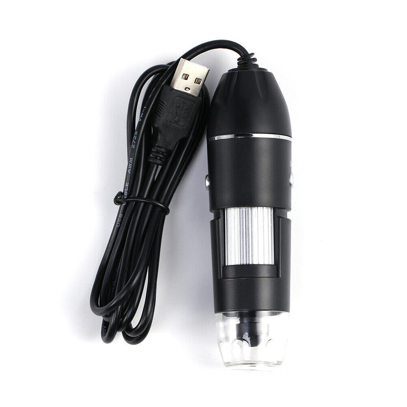 #A 8 Leds Digital Microscope HD Laboratory Microscope for Outdoor Camping Suppli