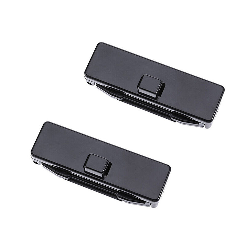 Stylish Seat Belt Adjusting Clip Tension Adjuster for Car Pack of 2 Black