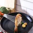 Stainless Steel Slotted Turner Frying Spatula Leaky Shovel Fish Spatula