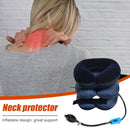 Inflatable Neck Stretcher 3 Tubes Air Cervical Traction Pain Relief (Blue) Newly