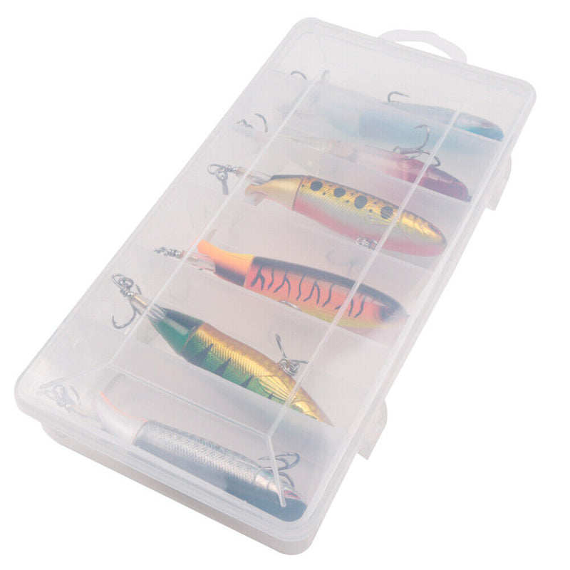 6pcs Fishing Lures 10cm 13g Wobbler Artificial Hard Bait Tractor Fishing Tackle