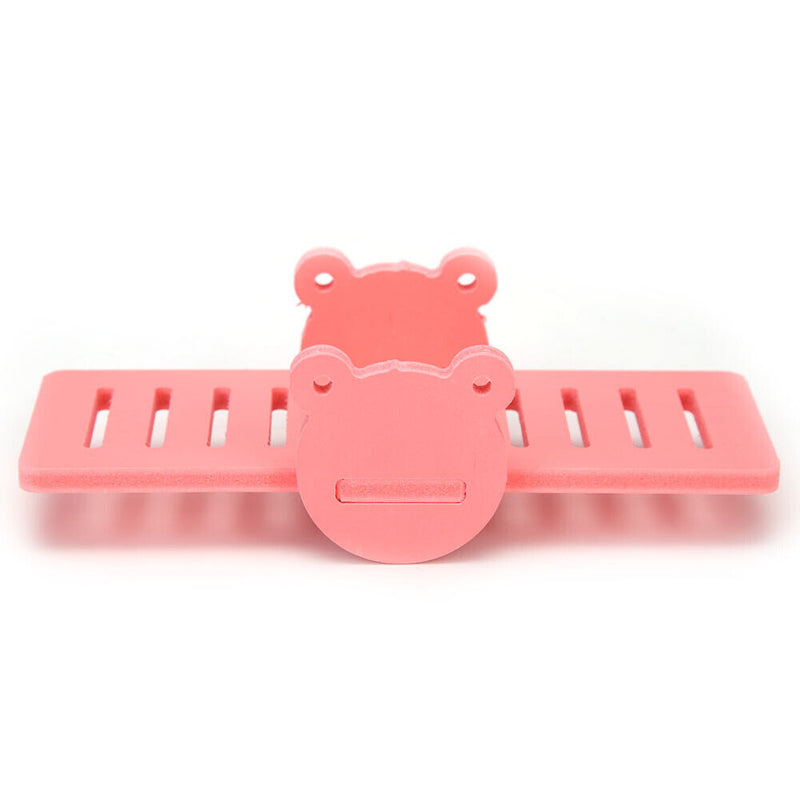 Small Animal Cage Nest Accessories Frog Pet Hamster Seesaw Play Toys (Pink)