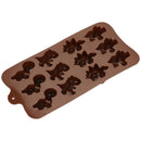 Fondant Candy Cake Making Ice Tray Dinosaurs Mould Silicone Chocolate Mold