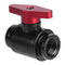 G1/4 Vent Valve Aluminum Handle Double Inner Teeth Valve Waterway K