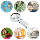 and Stand Handheld Foldable Magnifier Magnifying Glass Foldable Magnify Glass