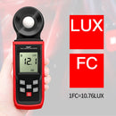 Digital Photometer Lux Light Meter Environmental Testing Handheld Luminometer