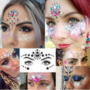 #A Temporary Makeup Face Tattoo Stickers Face Jewels Makeup Tool for Party Cosme