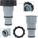 For Intex ARU Threaded Connection Pumps Plastic Hose Adapter with Collar Newly