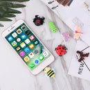 Universal Cord Wire Cable Winder Cartoon Animal USB Data Cable Bites Protecto