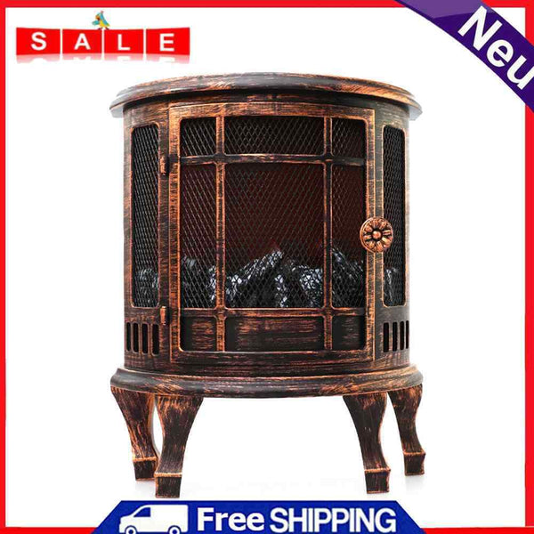 Retro Night Light LED Fireplace Battery USB Powered Christmas Party Ornaments