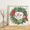 Diamond Painted 5D DIY Christmas wreath Partial Special Rhinestone Set Newly