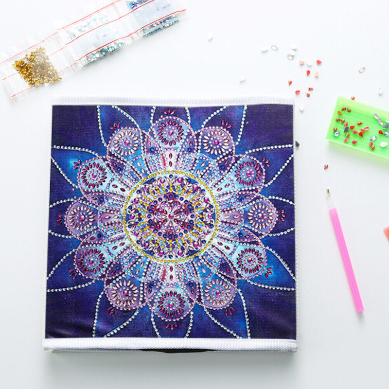 Storage Box Organizer DIY Diamond Painting Flower Folding Sundries? Container