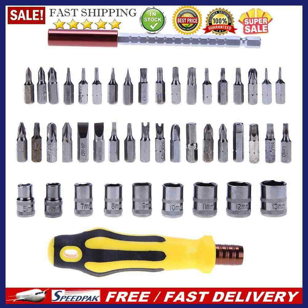 46 in 1 Opening Repair Tools Set Kits Screwdrivers for Phones Appliances