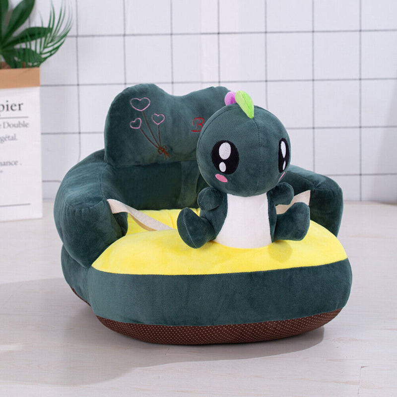 Sofa Support Seat Cute Cartoon Case Soft Plush Chair for Kid Baby Infant Fe