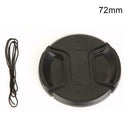 1* 72mm Front Lens Cap Hood Cover Snap on For Camera Accessories Strip Len B3W2
