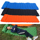 Pump Waterproof Air Mattress Mat with Pillow Air Bed Camping Sleeping Pad