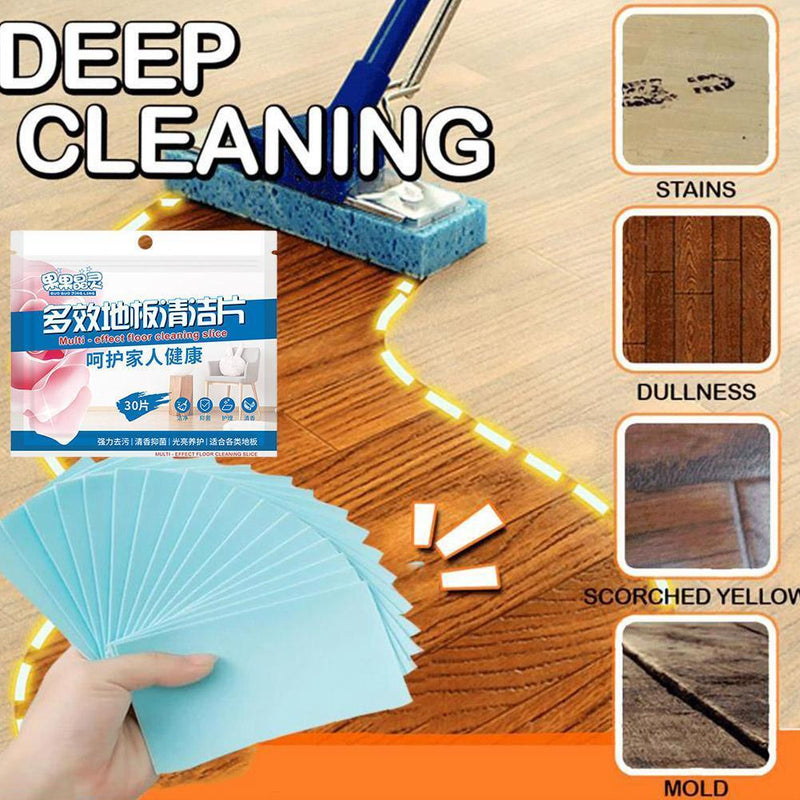 30pcs Floor Cleaner Cleaning Sheet Mopping The Floor Wiping Wooden Floor Tiles`